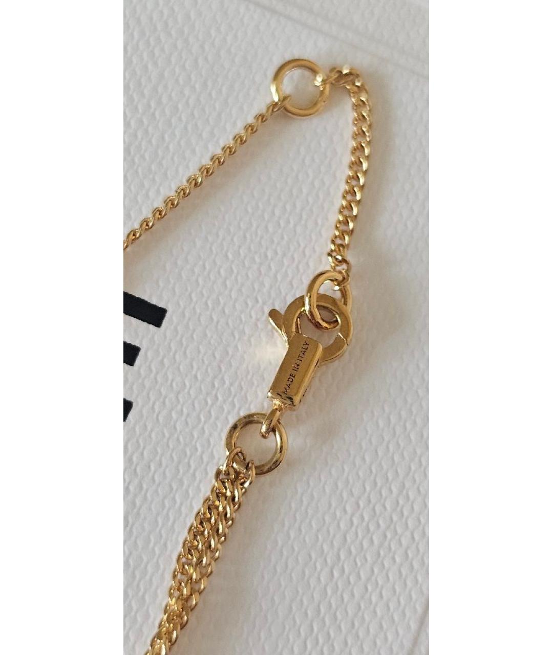 CELINE Золотая латунная подвеска, фото 6