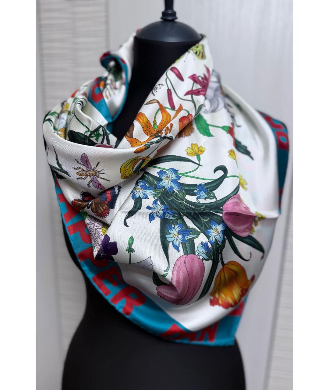 GUCCI Мульти шелковый платок, фото 7