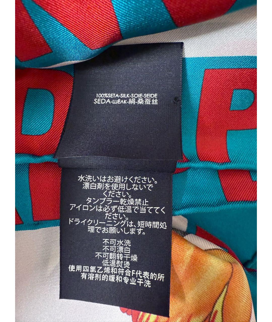 GUCCI Мульти шелковый платок, фото 6