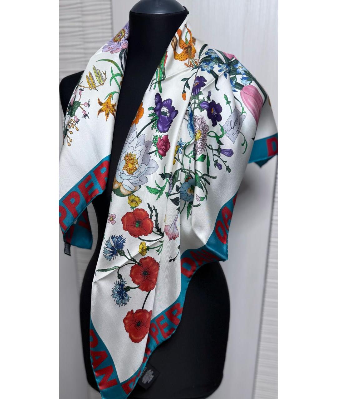 GUCCI Мульти шелковый платок, фото 3