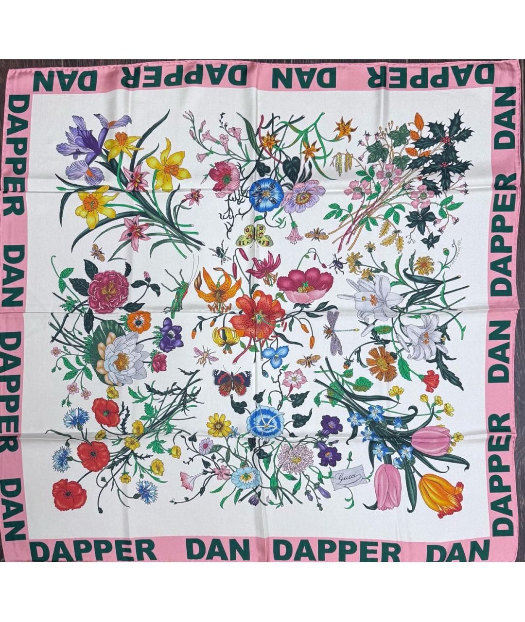 GUCCI Мульти шелковый платок, фото 9