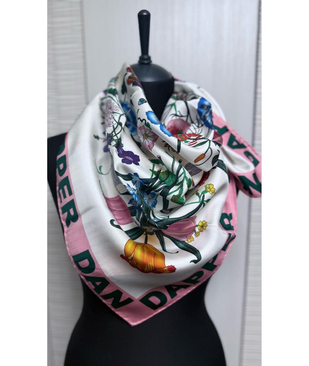 GUCCI Мульти шелковый платок, фото 2