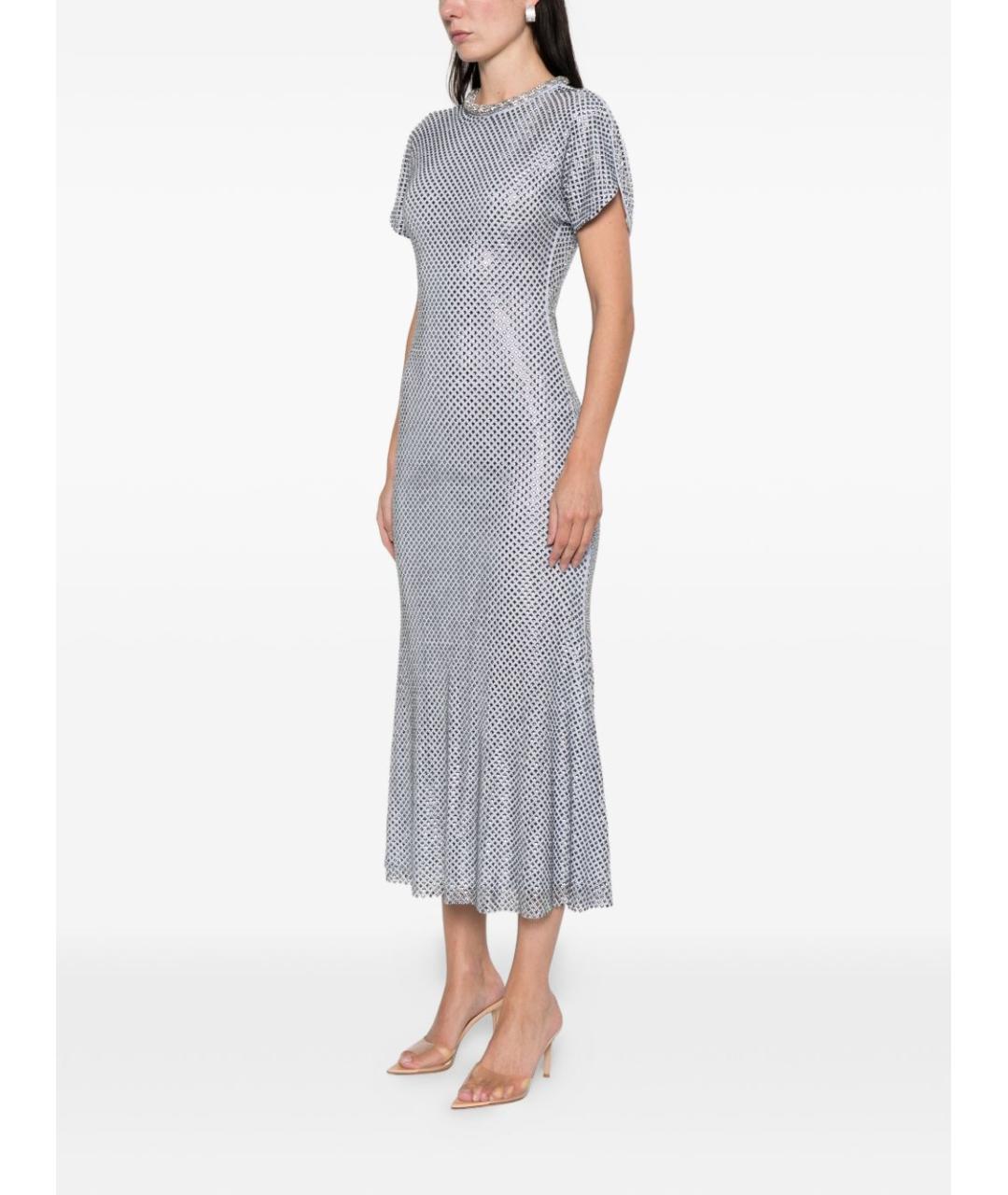 SELF-PORTRAIT Синее вечернее платье, фото 2