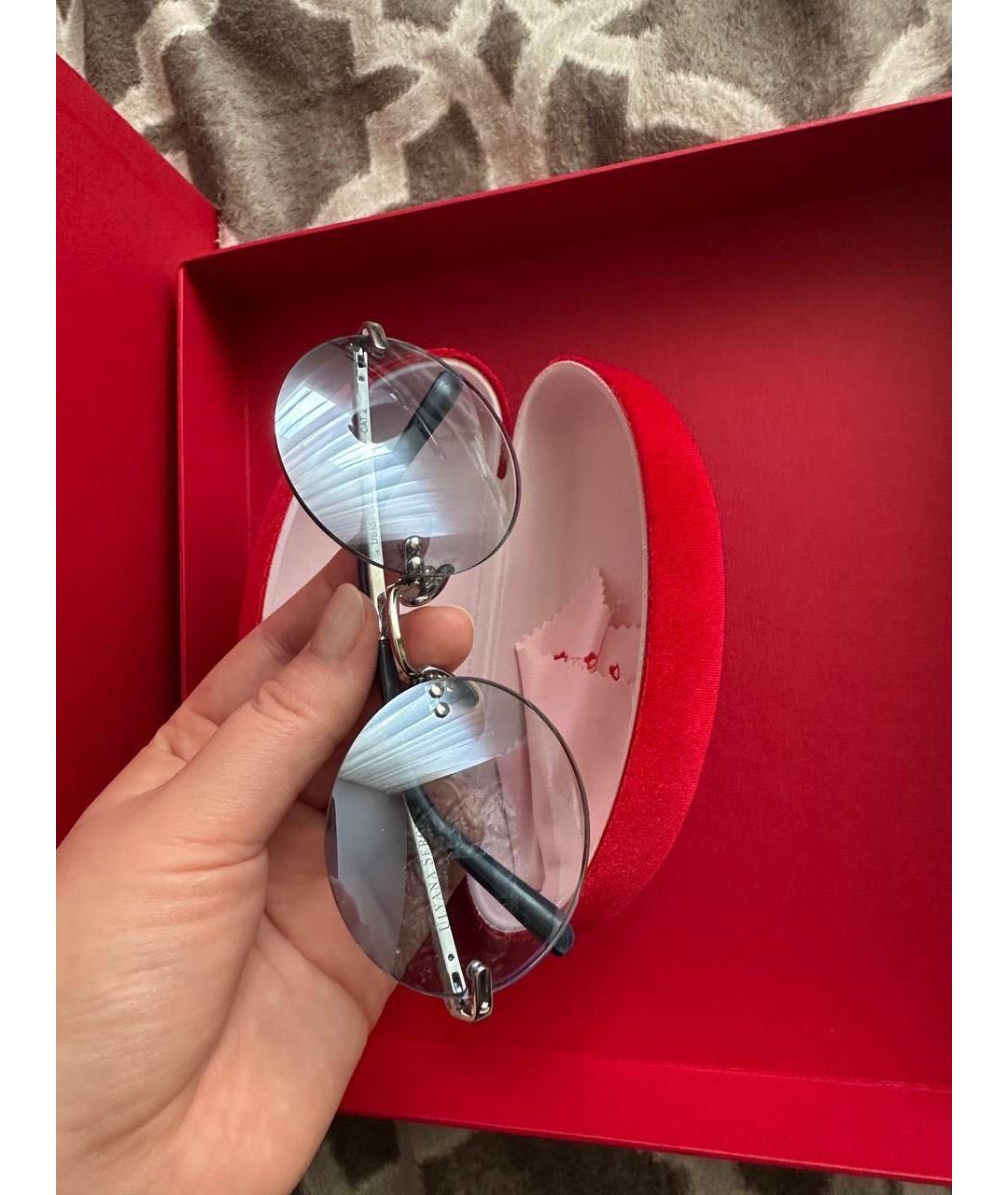 ULYANA SERGEENKO Голубые солнцезащитные очки, фото 2