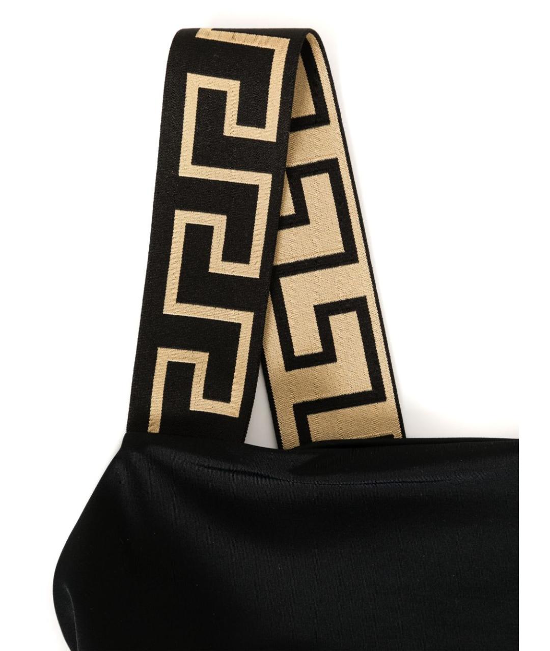 VERSACE Черный полиамидовый купальник, фото 3