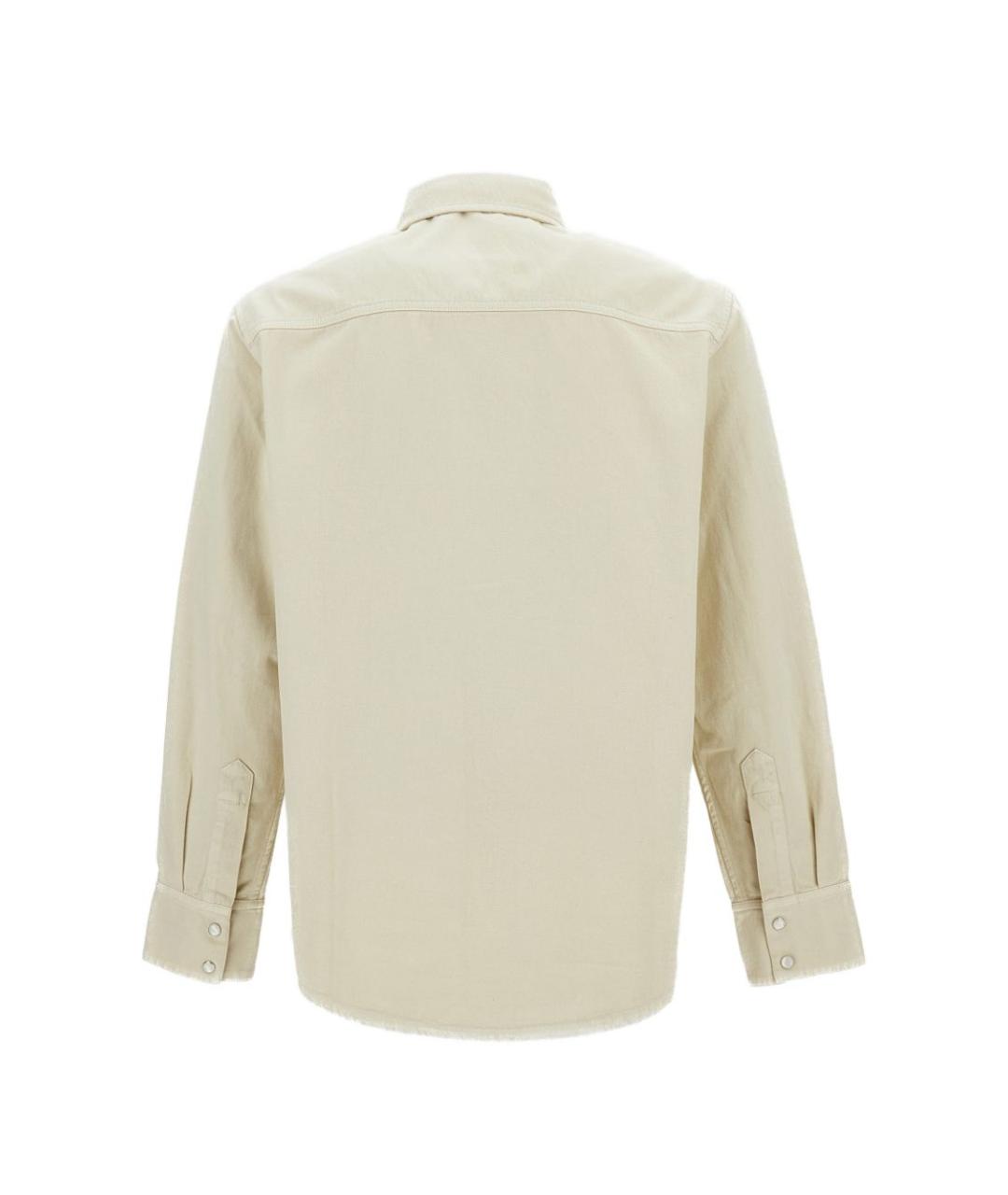 A.P.C. Бежевая хлопковая куртка, фото 2