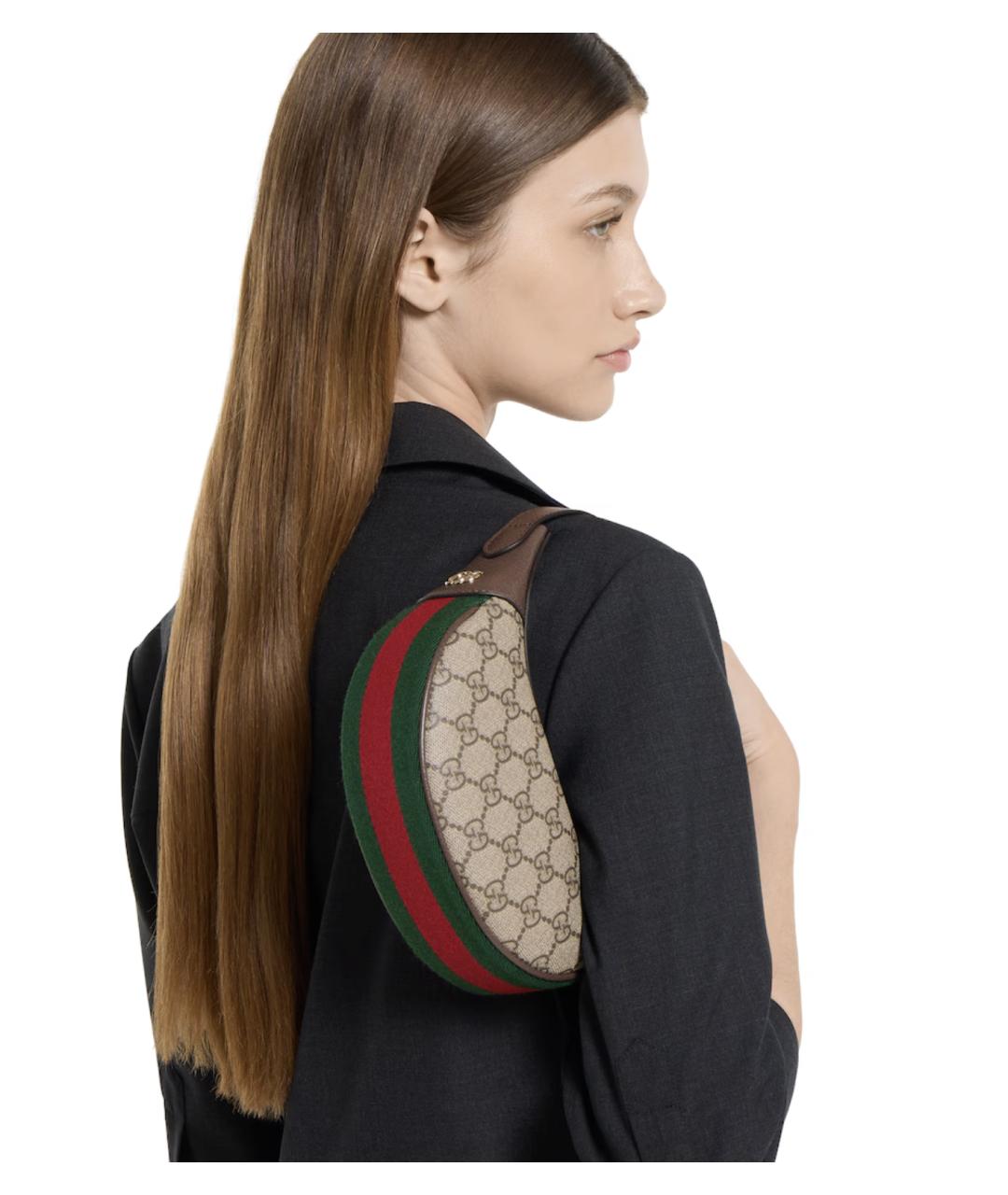 GUCCI Бежевая сумка через плечо, фото 3