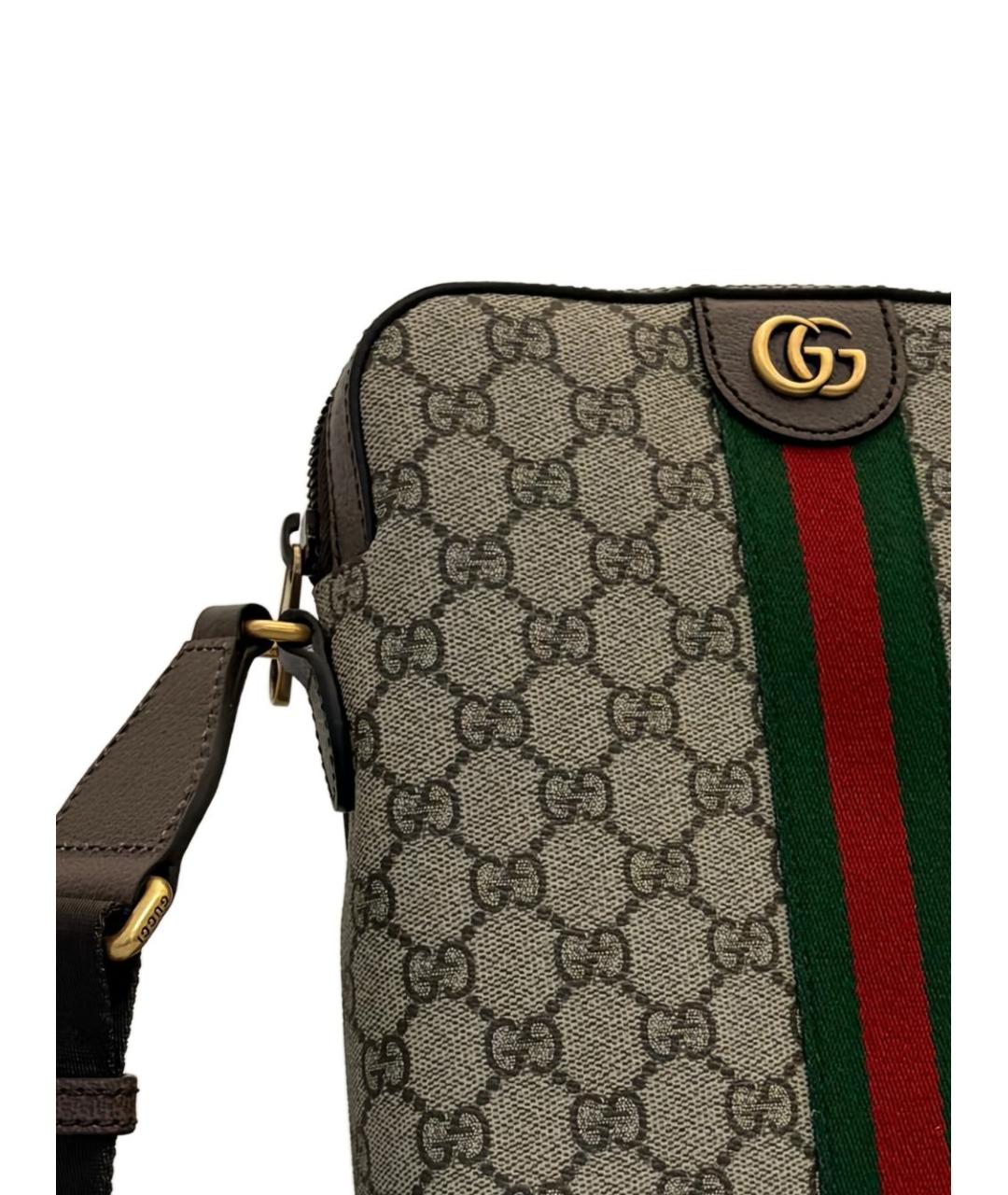 GUCCI Синтетическая барсетка, фото 2