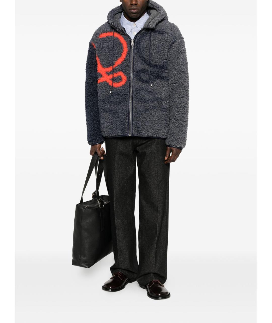 LOEWE Мульти шерстяная куртка, фото 4