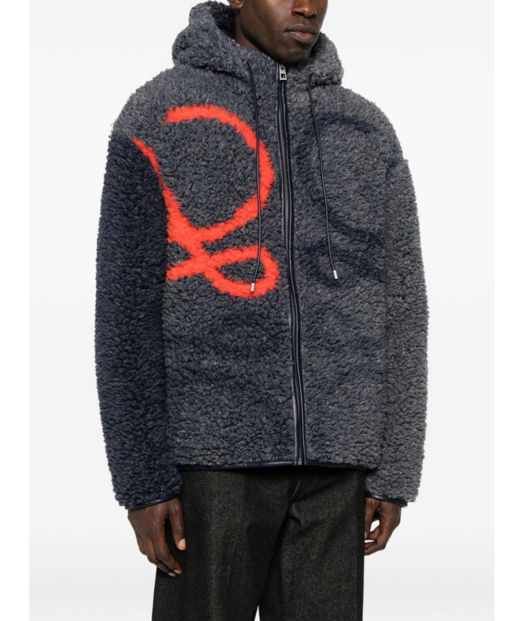 LOEWE Мульти шерстяная куртка, фото 2