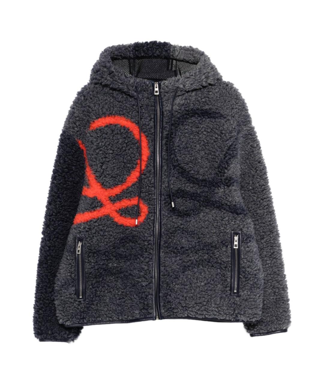 LOEWE Мульти шерстяная куртка, фото 1