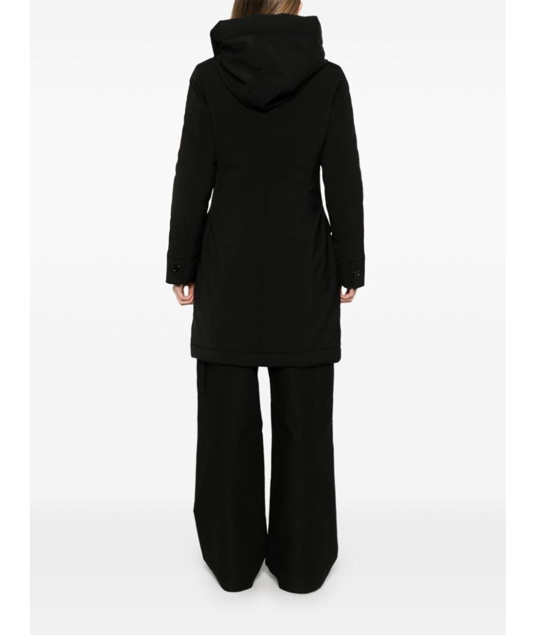 PEUTEREY Черная полиэстеровая парка, фото 4