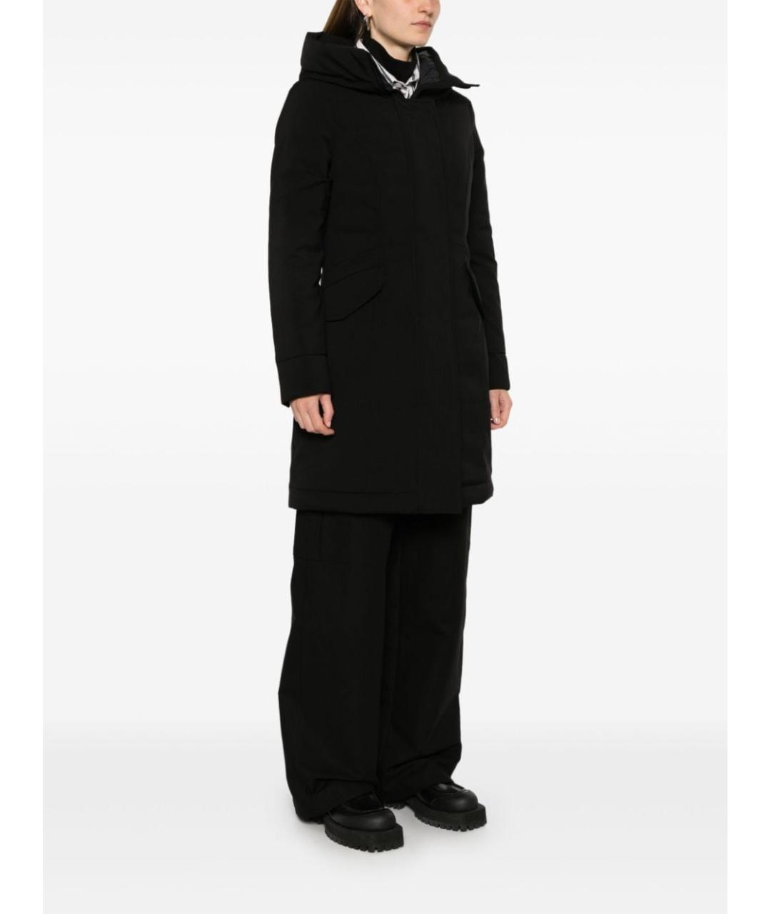 PEUTEREY Черная полиэстеровая парка, фото 5