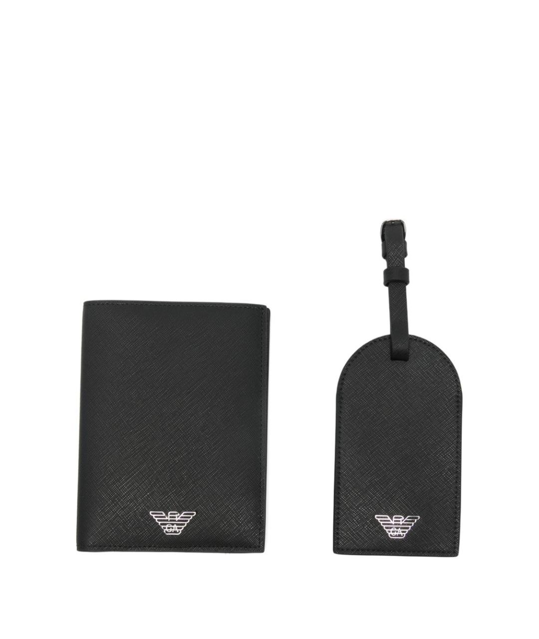 EMPORIO ARMANI Черный брелок, фото 1