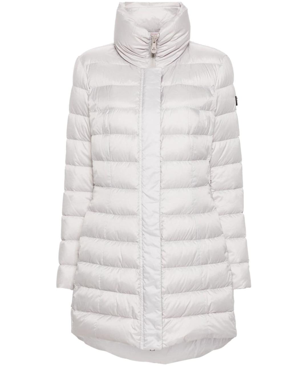 PEUTEREY Серый полиамидовый пуховик, фото 1