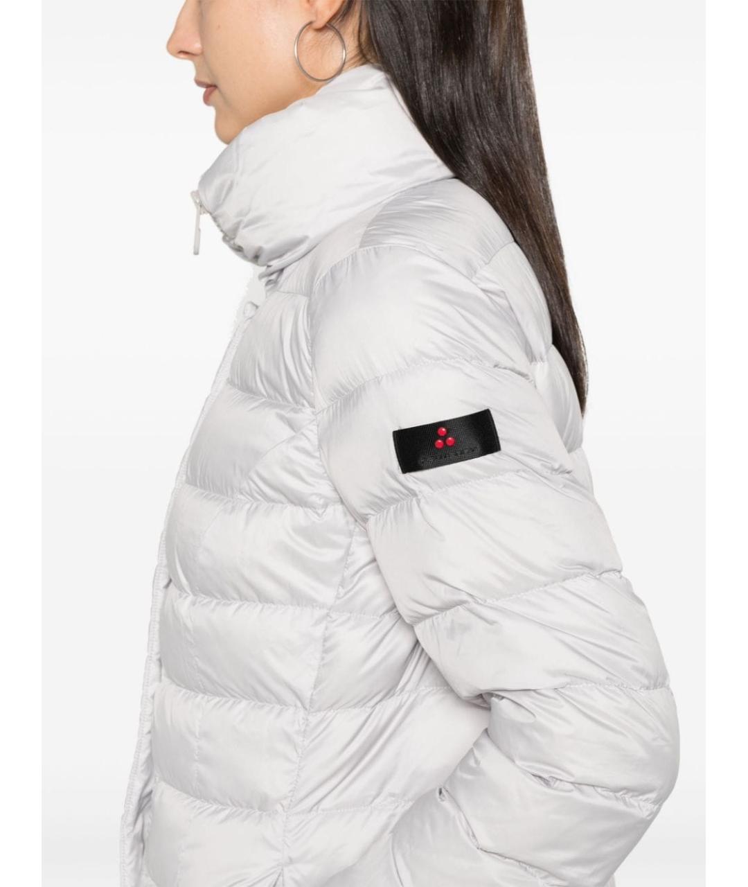 PEUTEREY Серый полиамидовый пуховик, фото 3