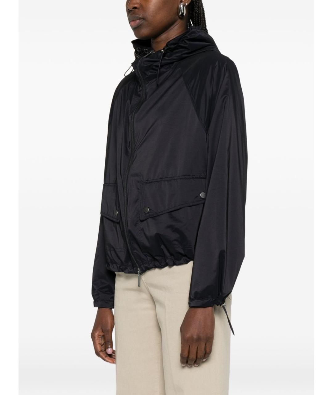 EMPORIO ARMANI Синяя полиамидовая куртка, фото 4