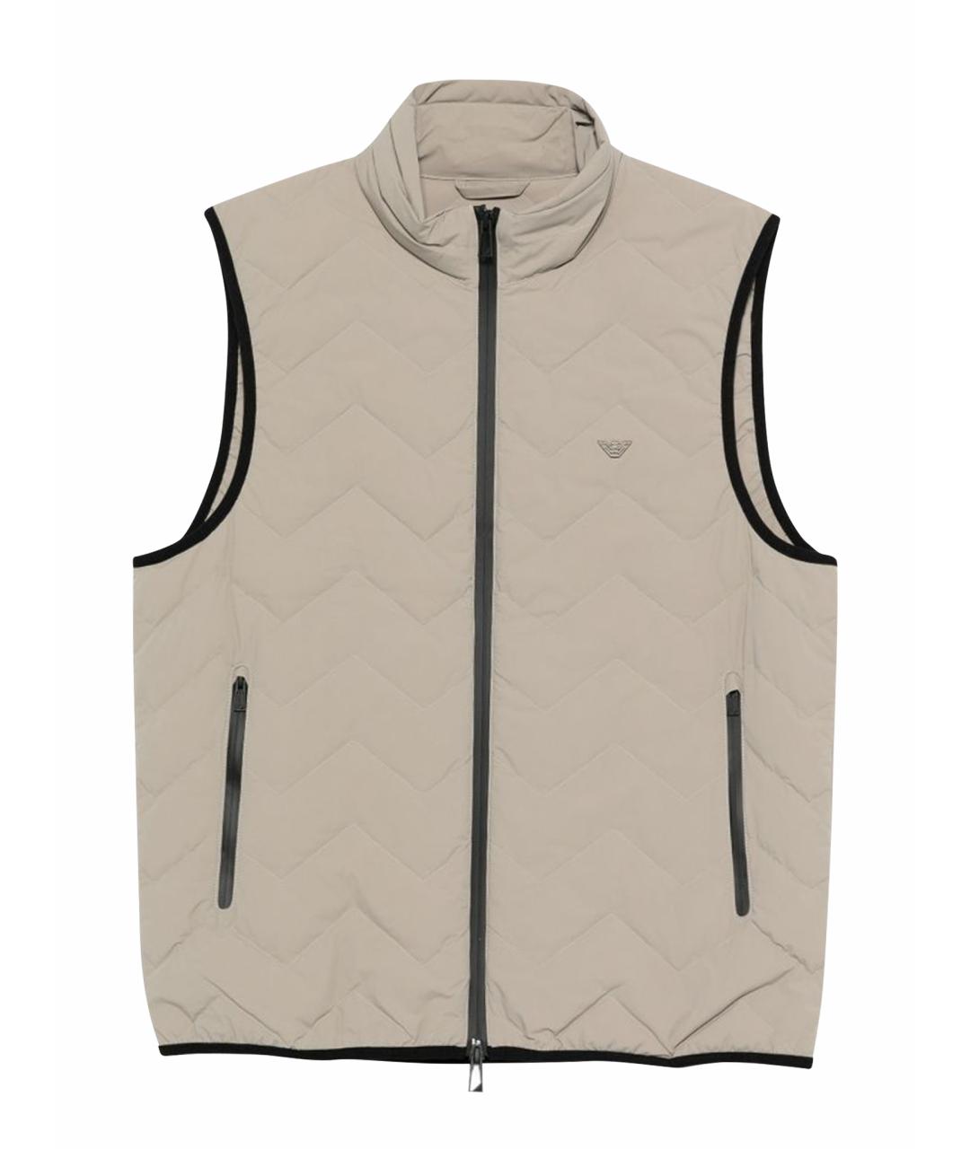 EMPORIO ARMANI Серый полиамидовый жилет, фото 1