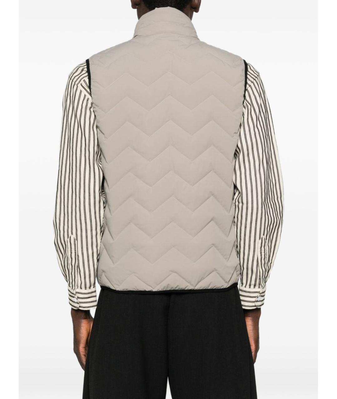 EMPORIO ARMANI Серый полиамидовый жилет, фото 5