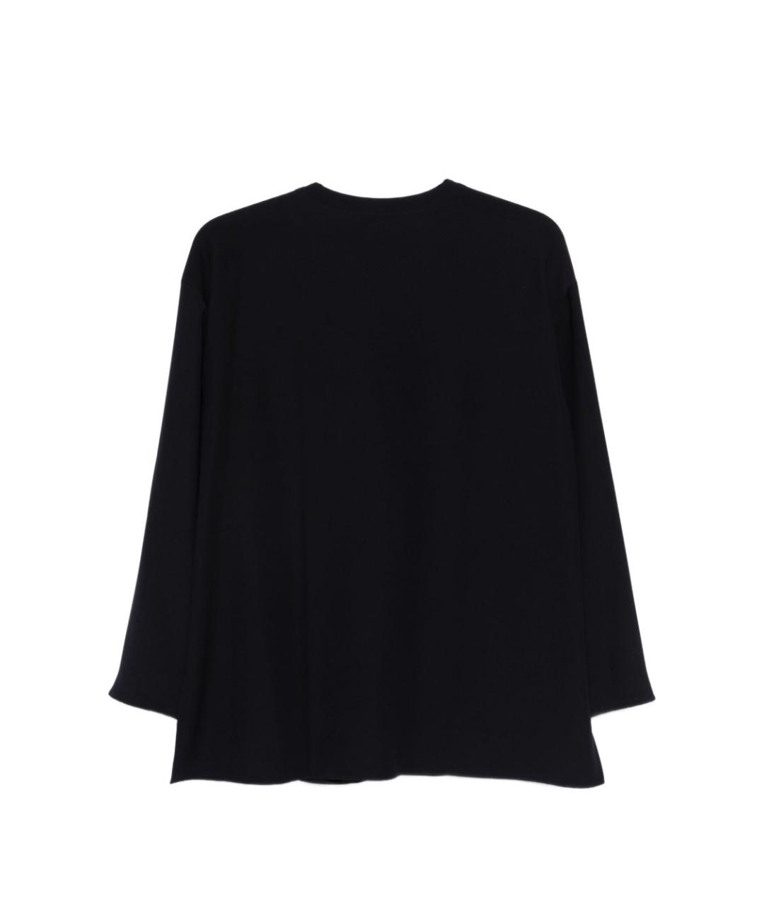 EMPORIO ARMANI Синяя полиэстеровая рубашка, фото 2