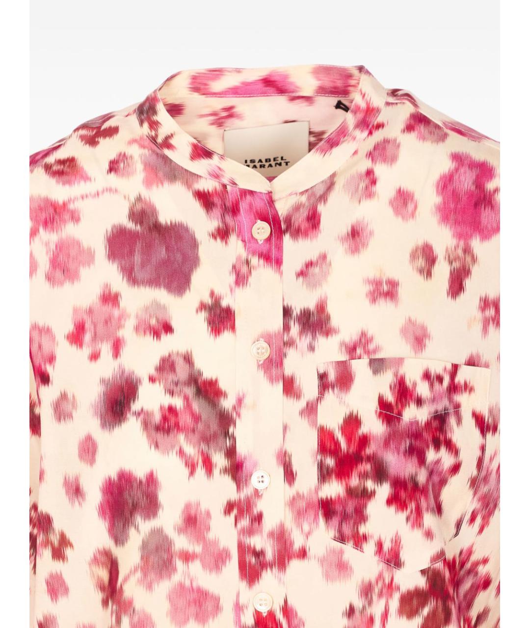 ISABEL MARANT Мульти шелковая рубашка, фото 4