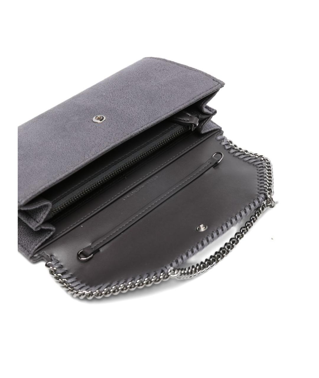 STELLA MCCARTNEY Серый кошелек, фото 4