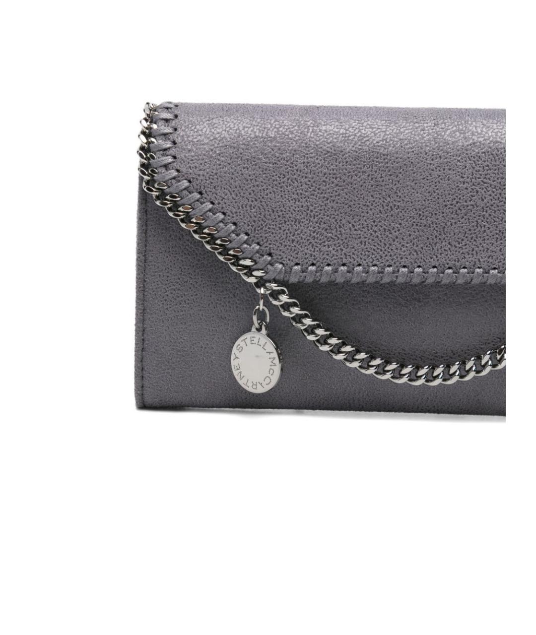 STELLA MCCARTNEY Серый кошелек, фото 2