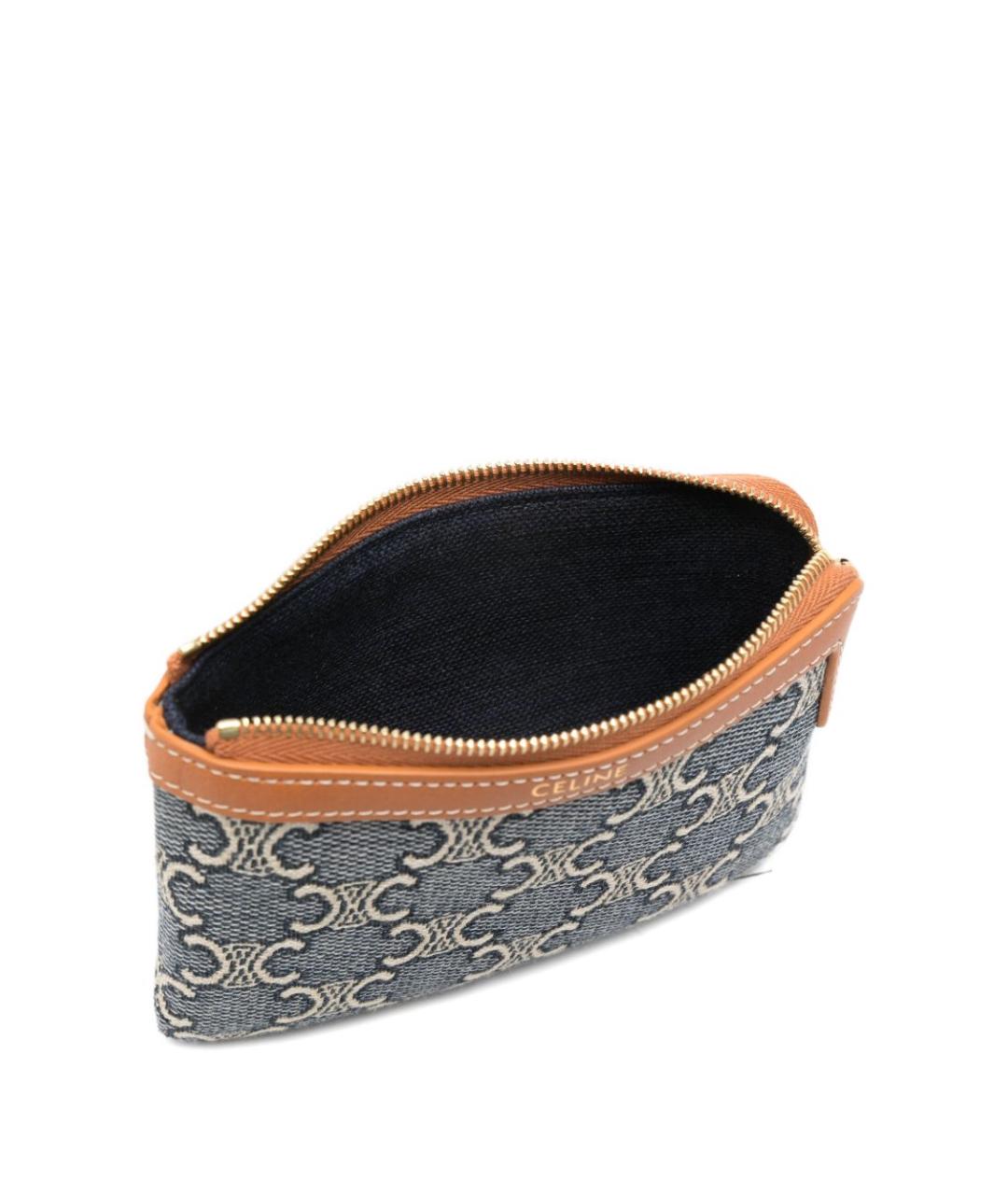 CELINE Синий кошелек, фото 3