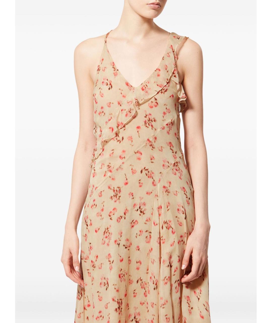 ISABEL MARANT ETOILE Мульти вискозное повседневное платье, фото 2