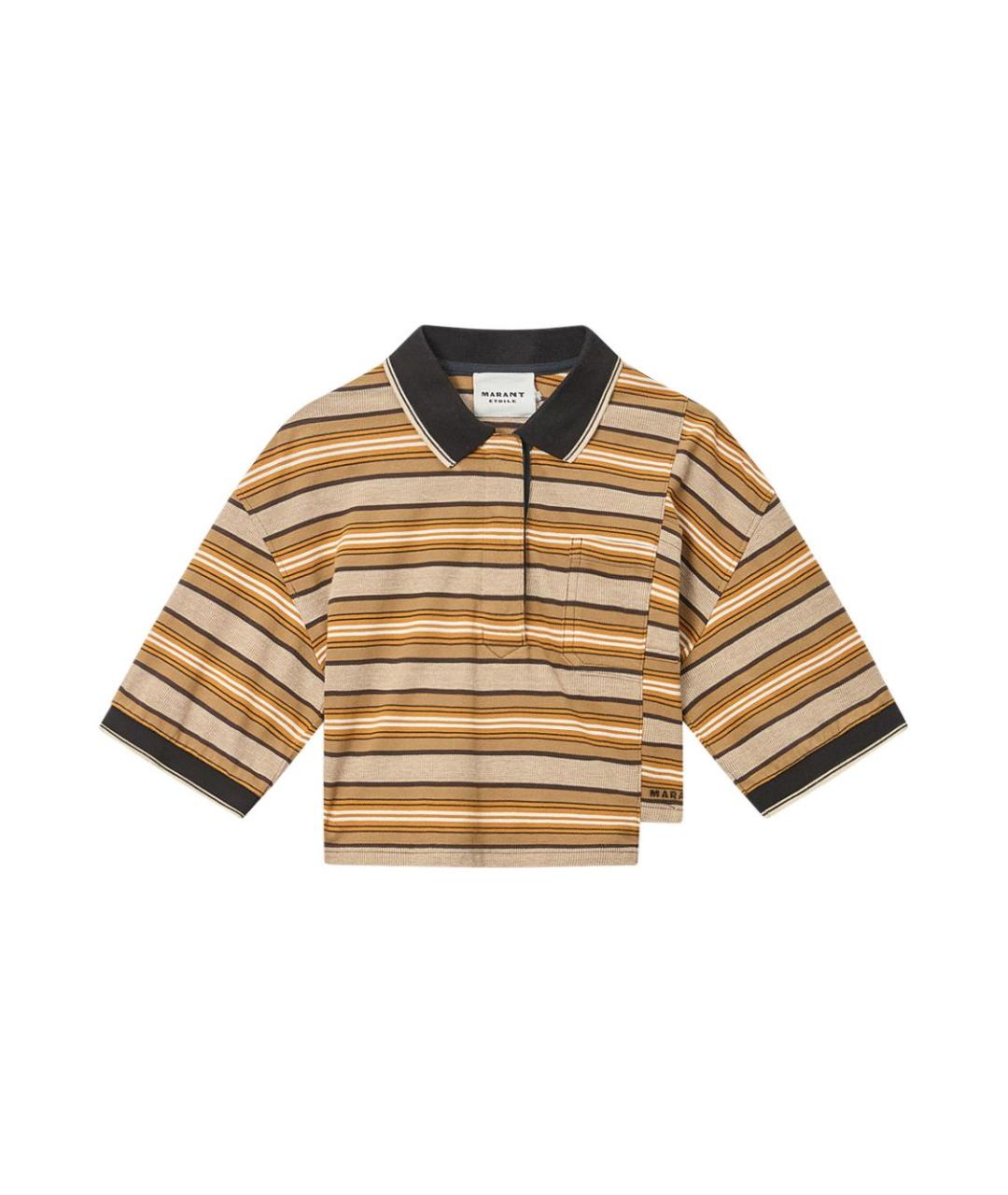 ISABEL MARANT ETOILE Мульти хлопковая футболка, фото 1