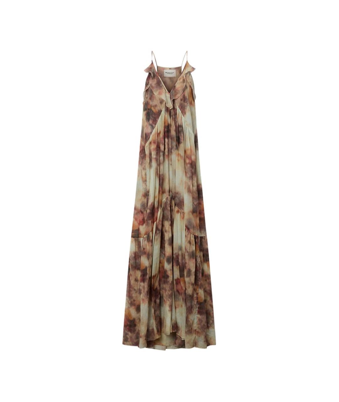 ISABEL MARANT ETOILE Бежевое хлопковое платье, фото 1