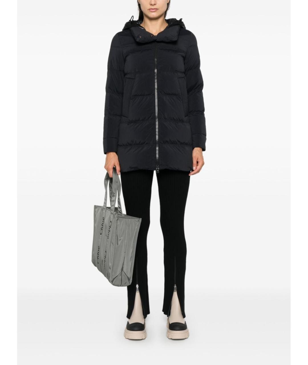 PEUTEREY Черный полиамидовый пуховик, фото 5