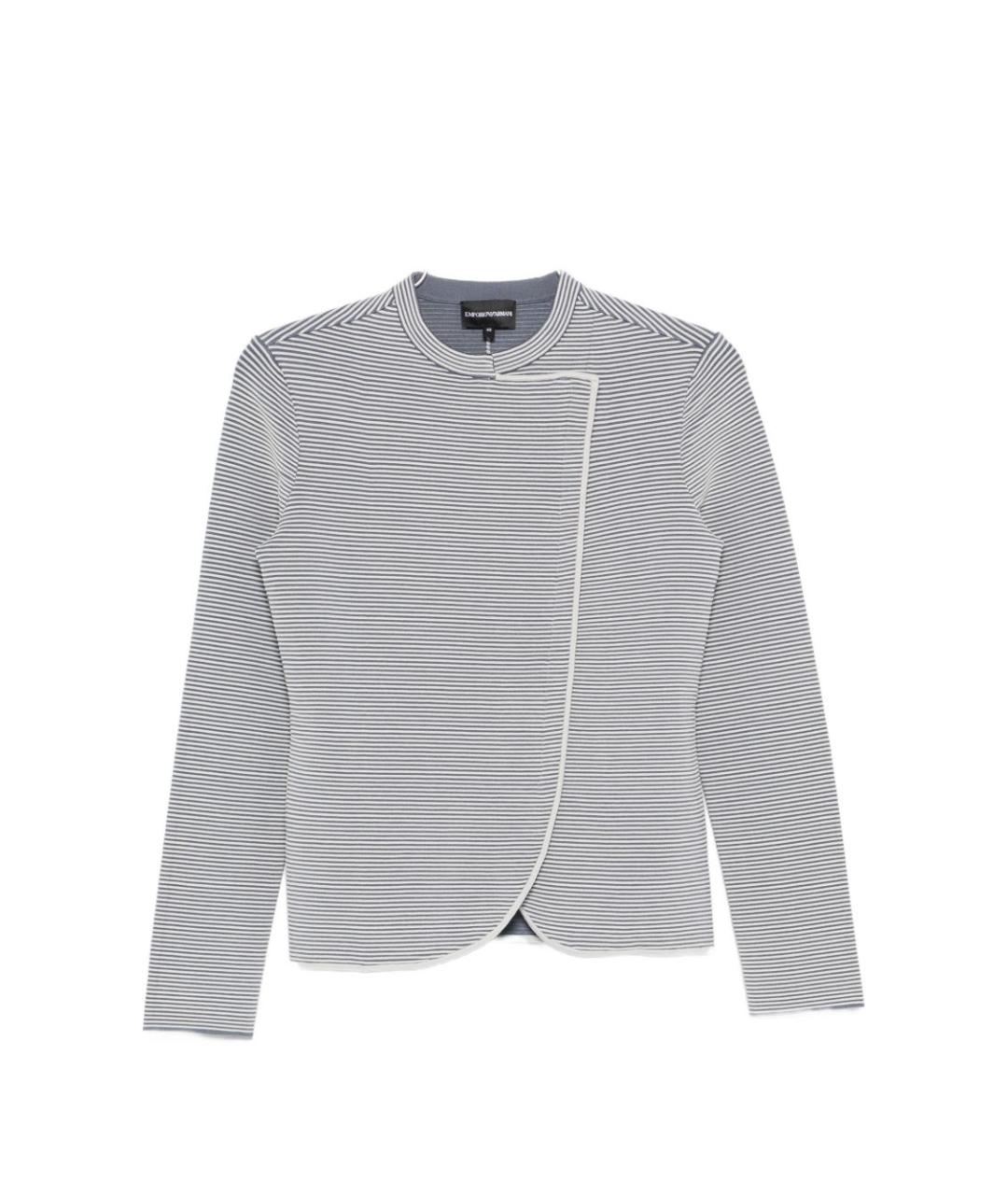 EMPORIO ARMANI Серая полиамидовая куртка, фото 1