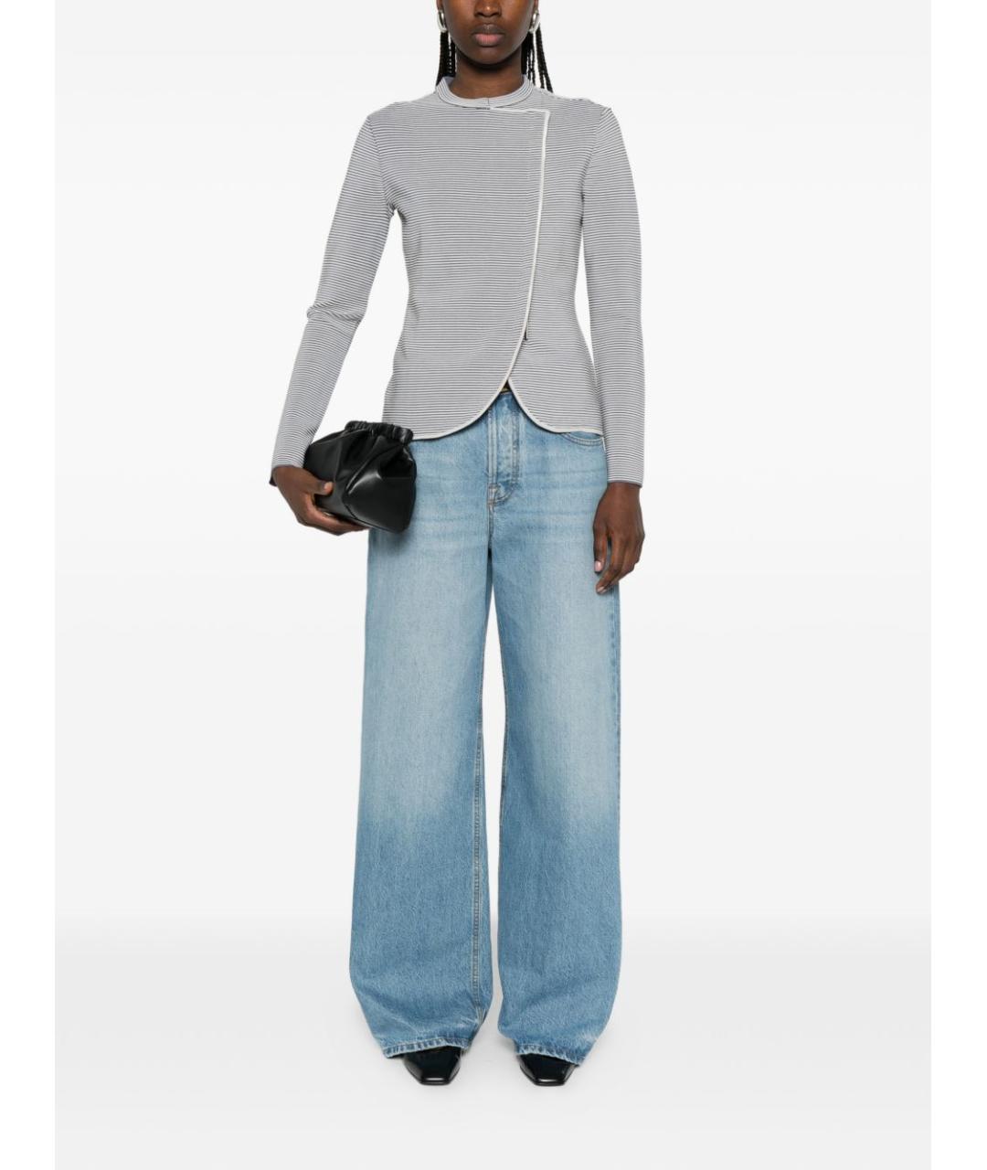 EMPORIO ARMANI Серая полиамидовая куртка, фото 3