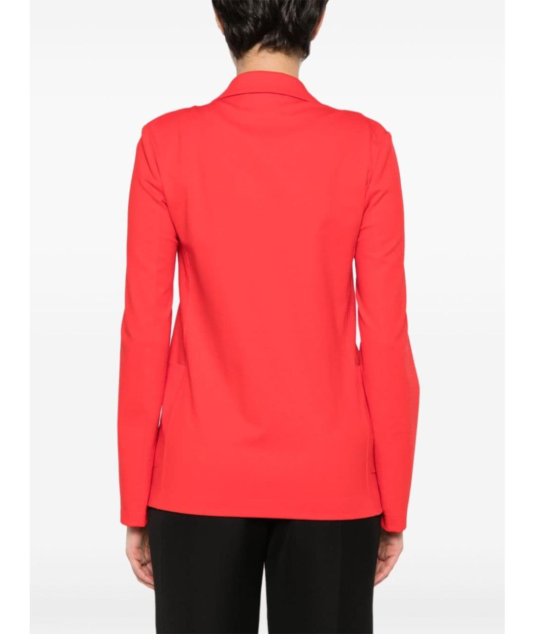 HARRIS WHARF LONDON Красный вискозный жакет/пиджак, фото 5