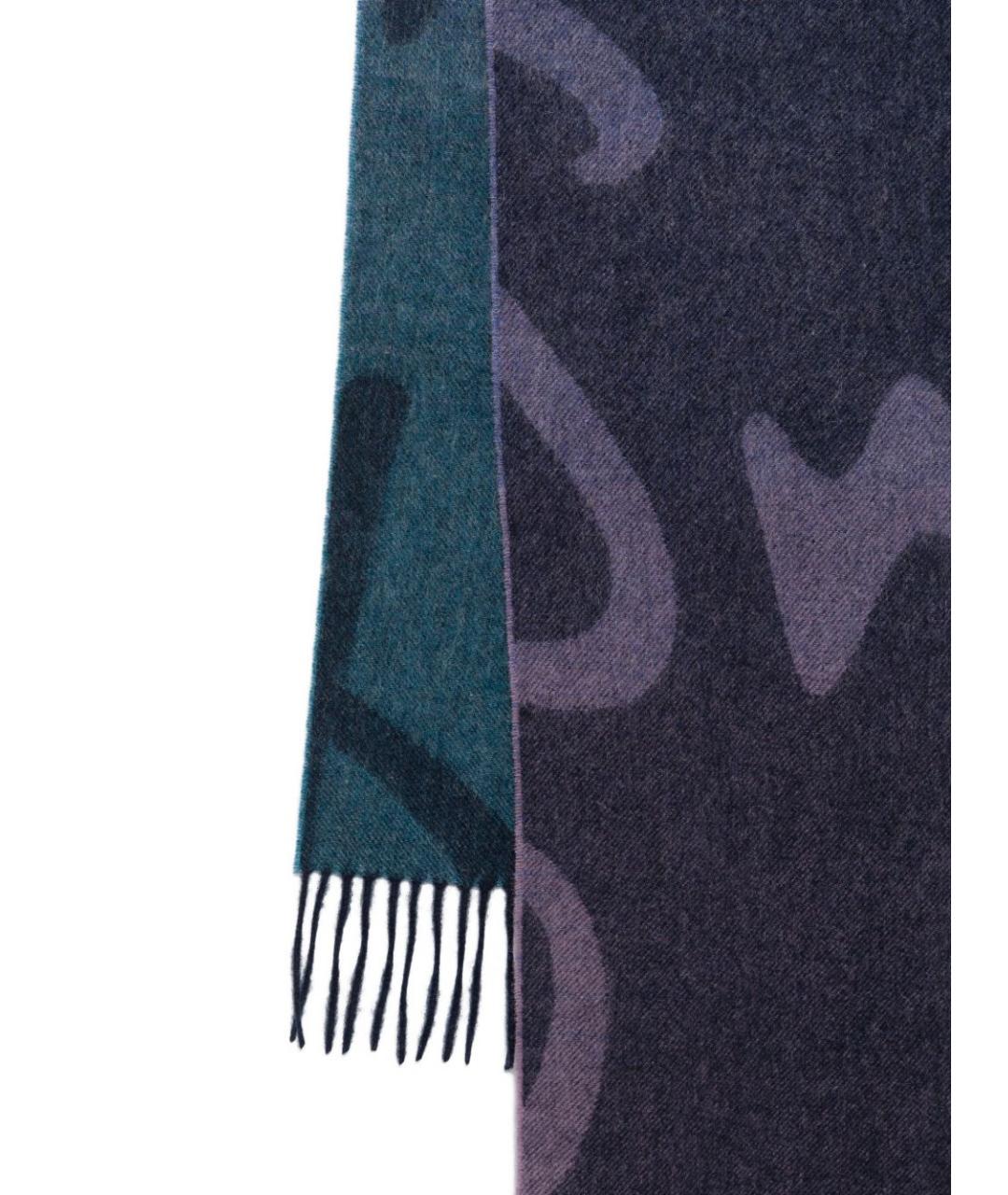 PAUL SMITH Мульти кашемировый шарф, фото 3