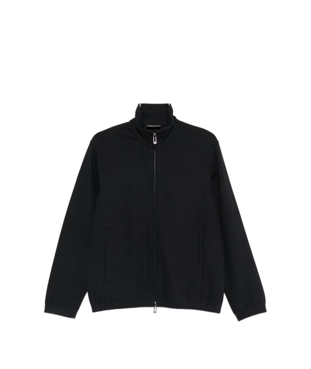 EMPORIO ARMANI Синяя хлопковая куртка, фото 1