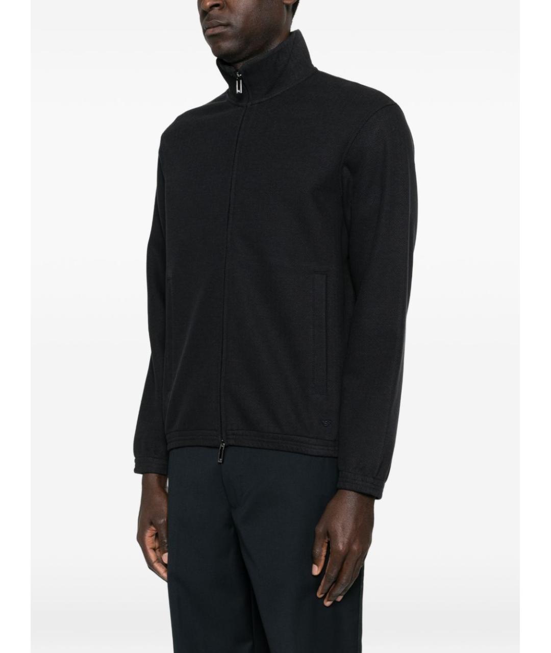 EMPORIO ARMANI Синяя хлопковая куртка, фото 5