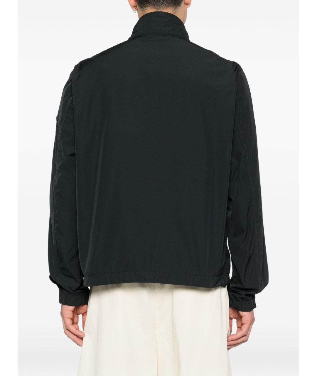 STONE ISLAND Черная полиэстеровая куртка, фото 5