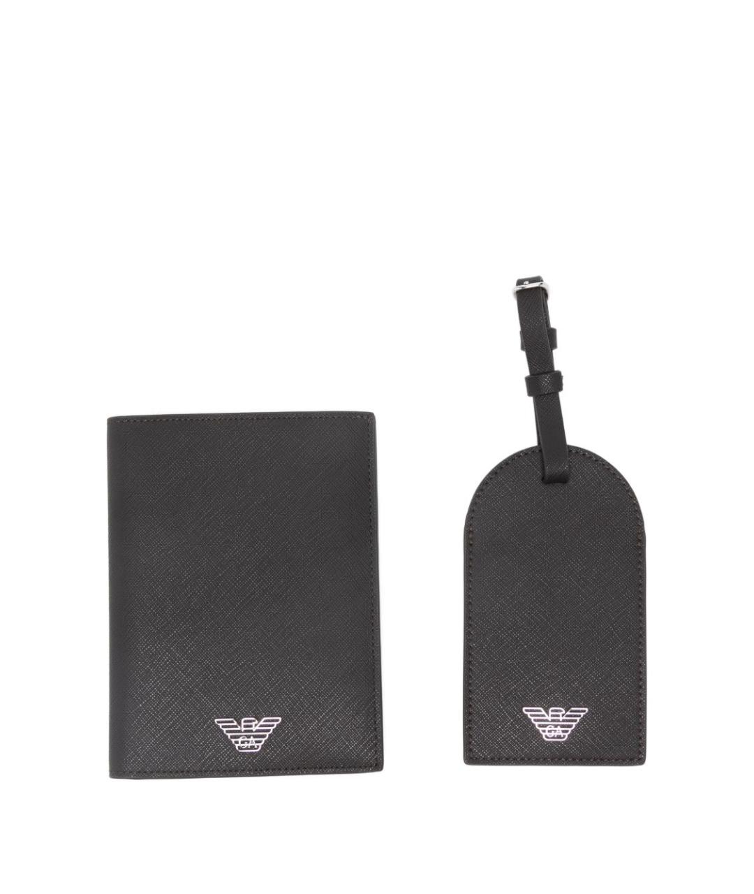 EMPORIO ARMANI Серый кошелек, фото 1