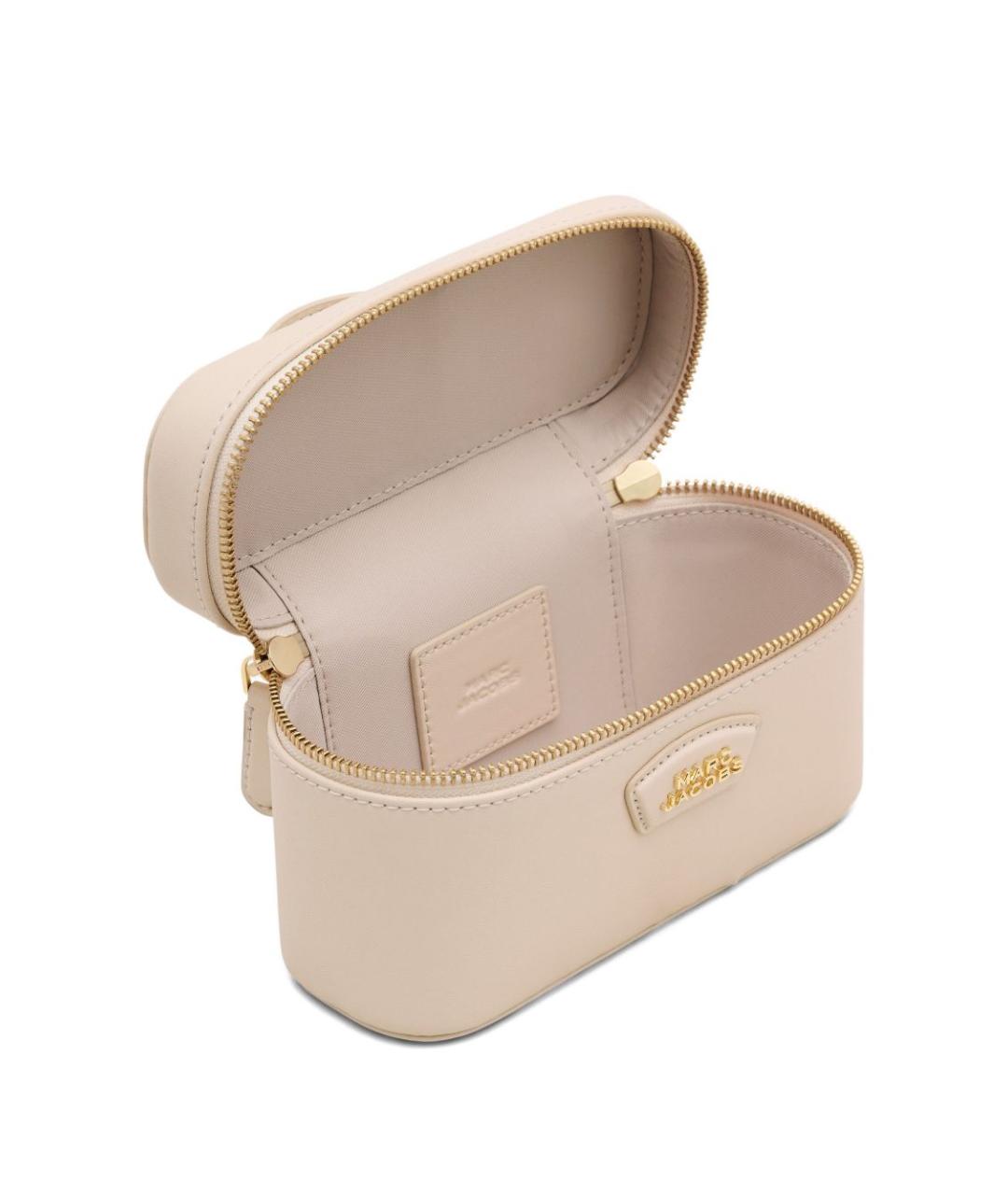 MARC JACOBS Бежевая кожаная сумка тоут, фото 5