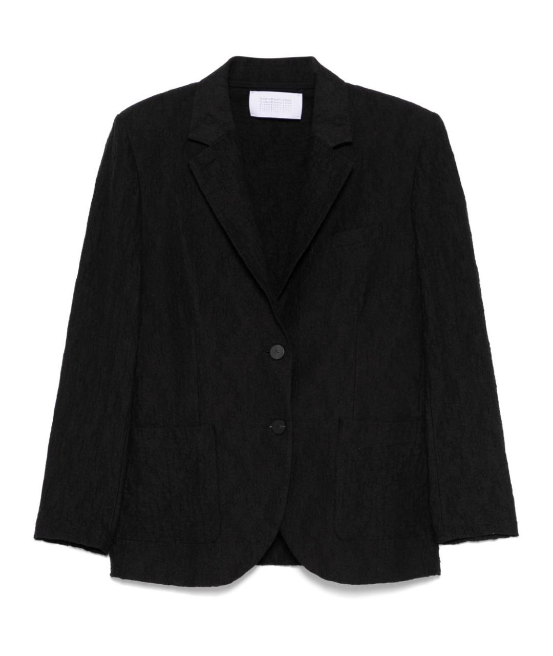 HARRIS WHARF LONDON Черный хлопковый жакет/пиджак, фото 1