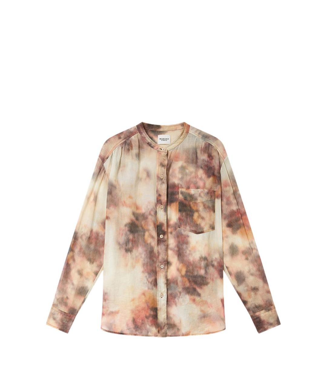 ISABEL MARANT ETOILE Бежевая хлопковая рубашка, фото 1