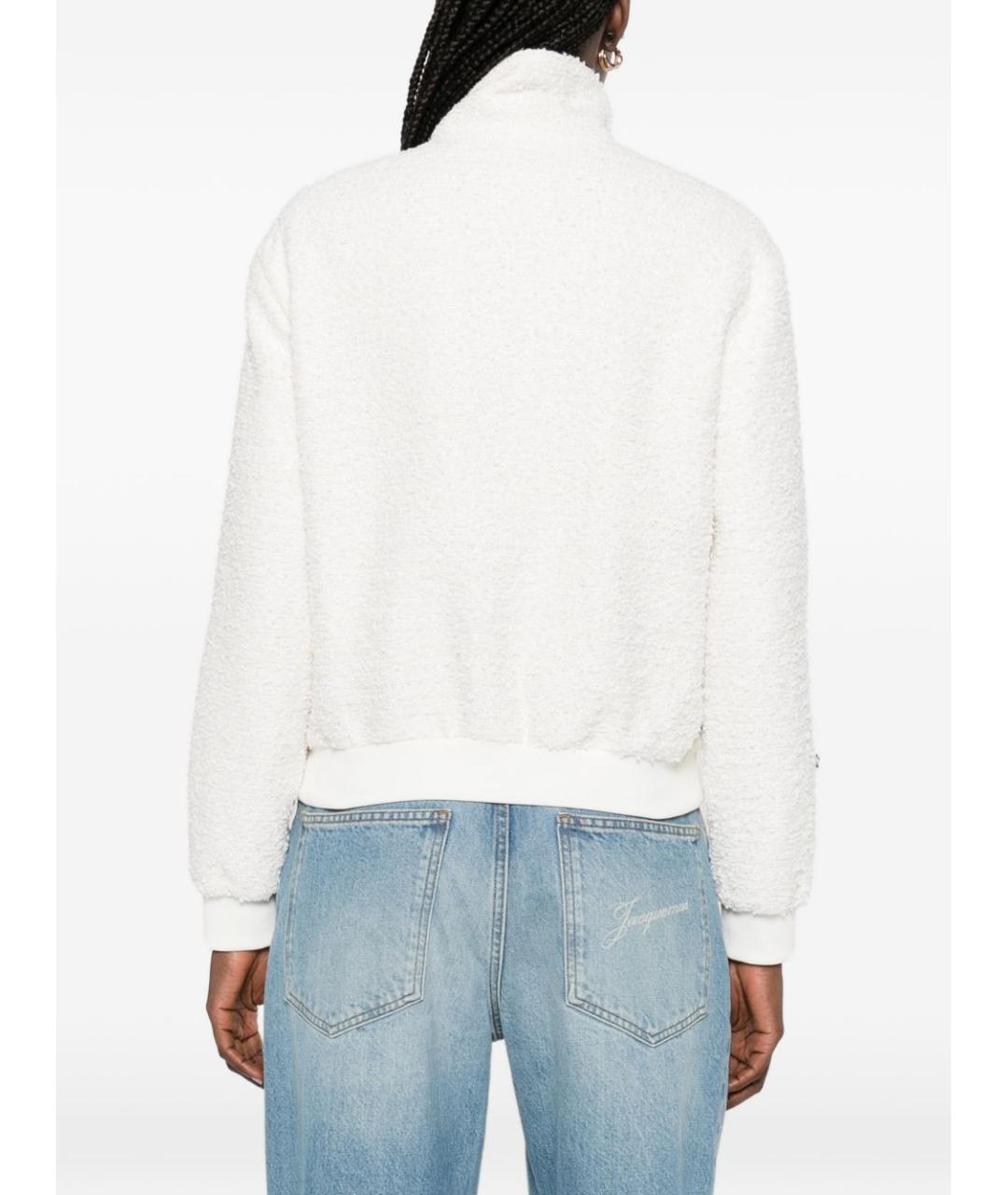 EMPORIO ARMANI Белая полиэстеровая куртка, фото 5