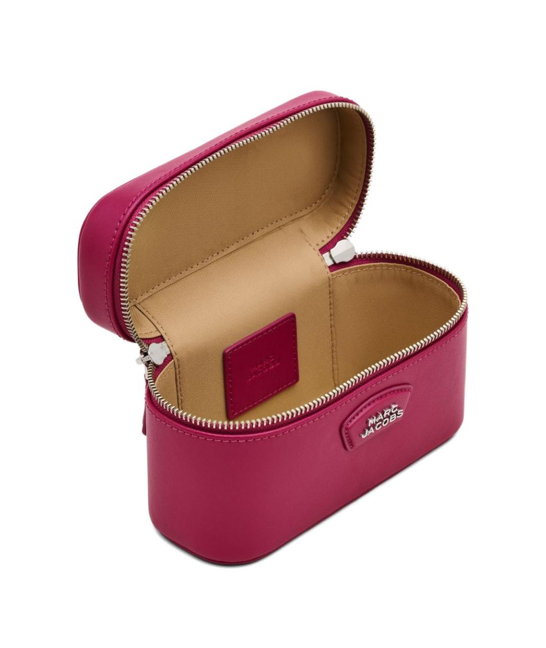 MARC JACOBS Розовая кожаная сумка через плечо, фото 4