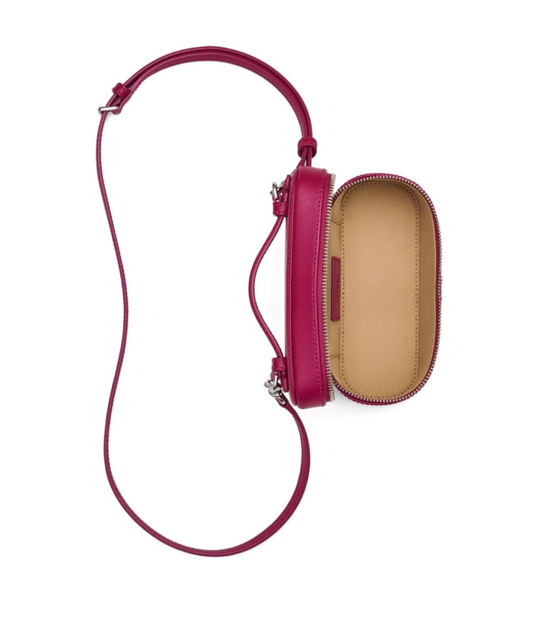 MARC JACOBS Розовая кожаная сумка через плечо, фото 2