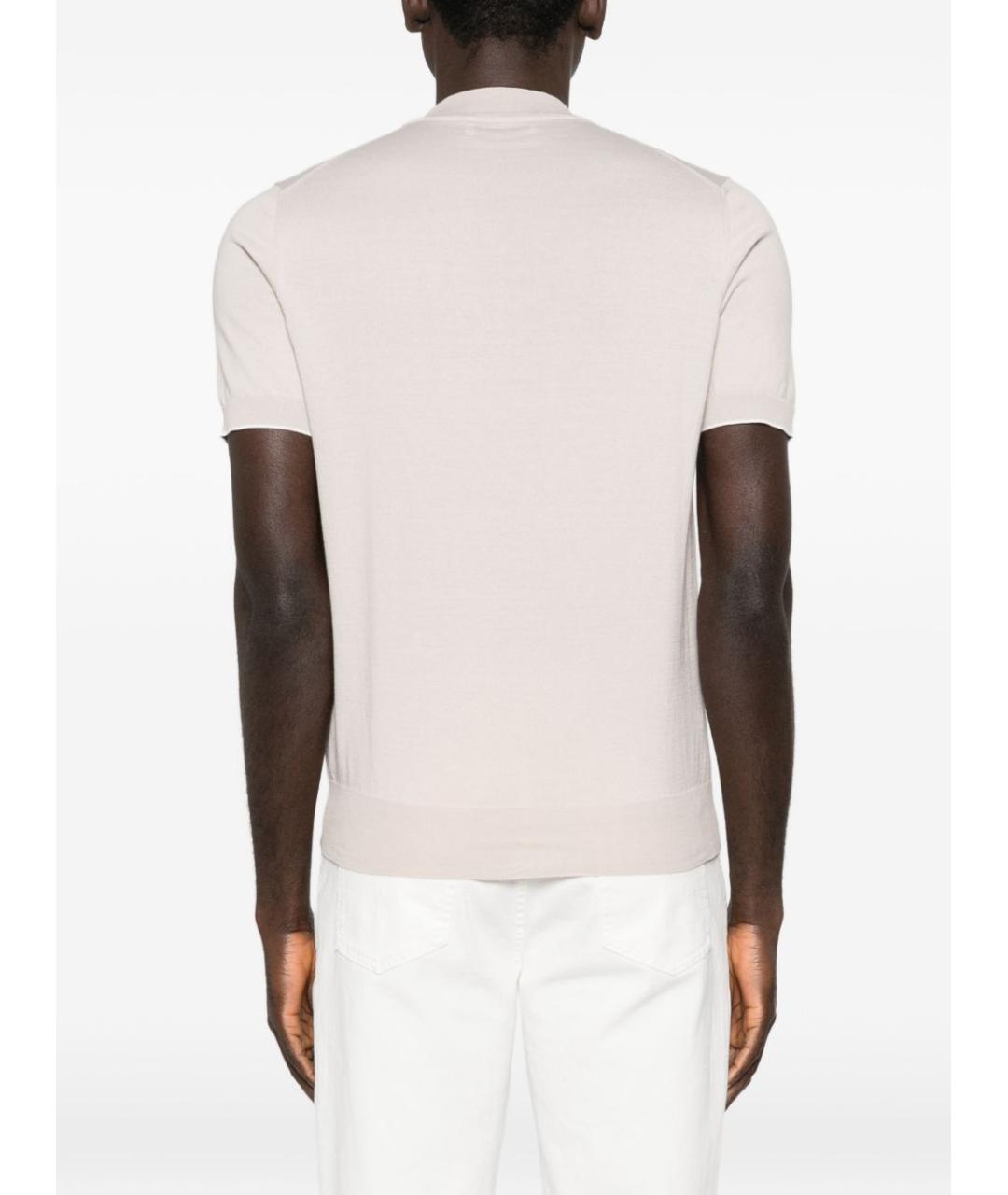 BRUNELLO CUCINELLI Бежевый джемпер / свитер, фото 3