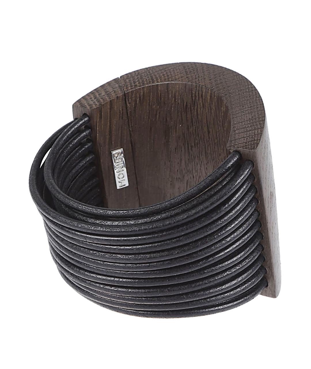 MONIES Коричневый деревянный браслет, фото 2