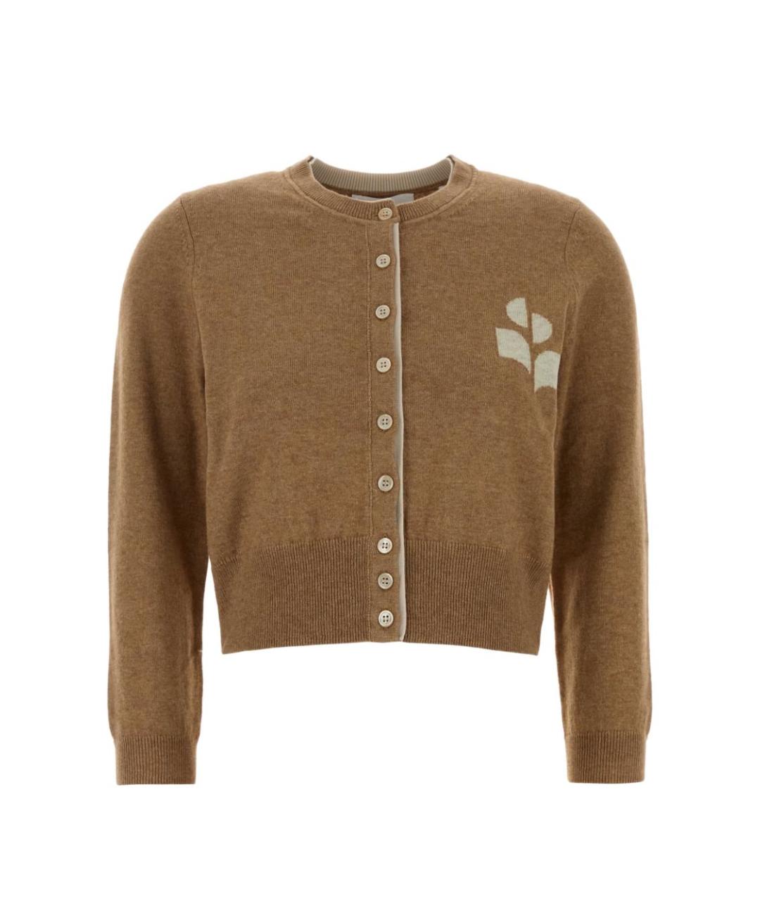 ISABEL MARANT ETOILE Бежевый хлопковый кардиган, фото 1