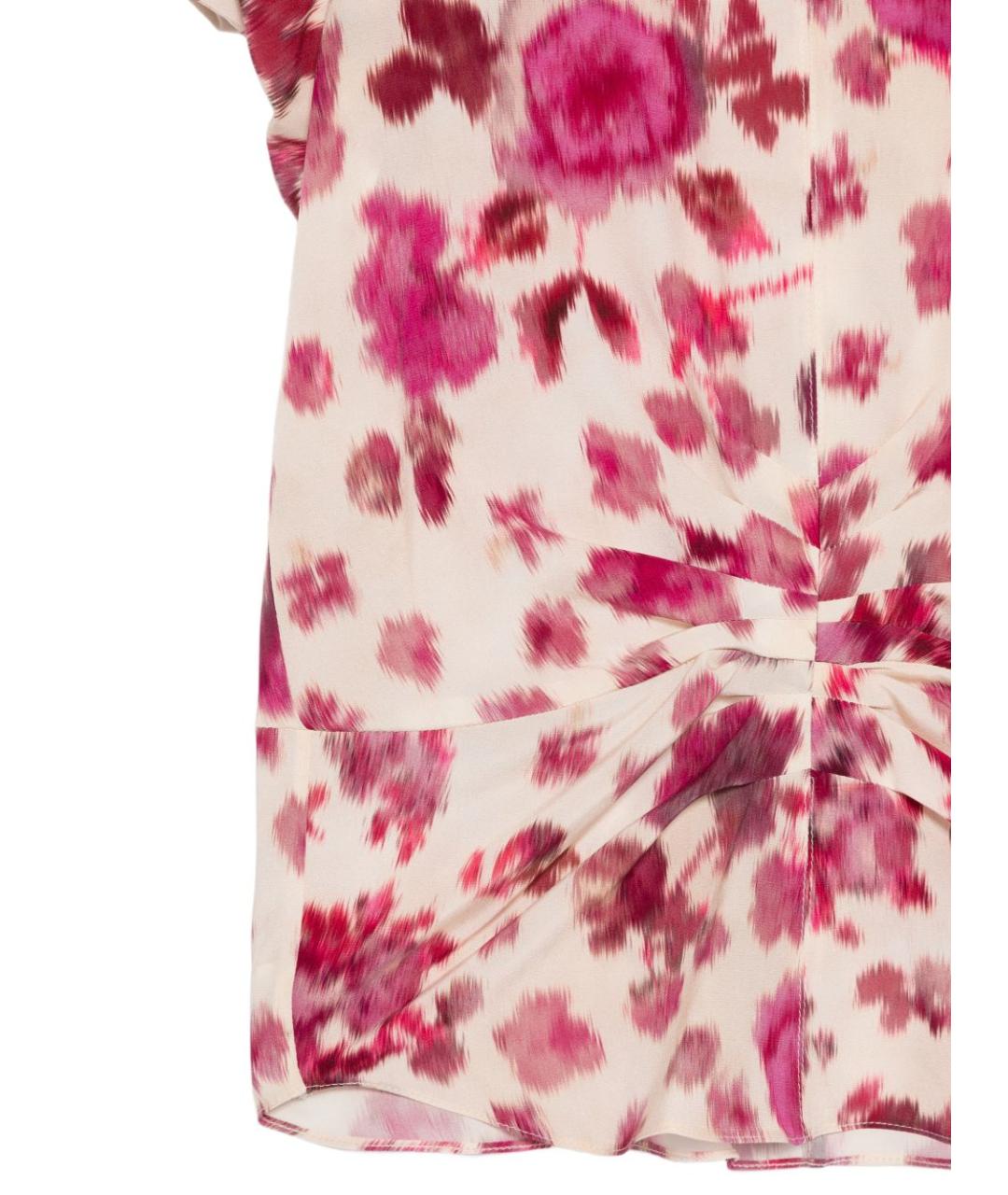 ISABEL MARANT Мульти шелковая футболка, фото 3